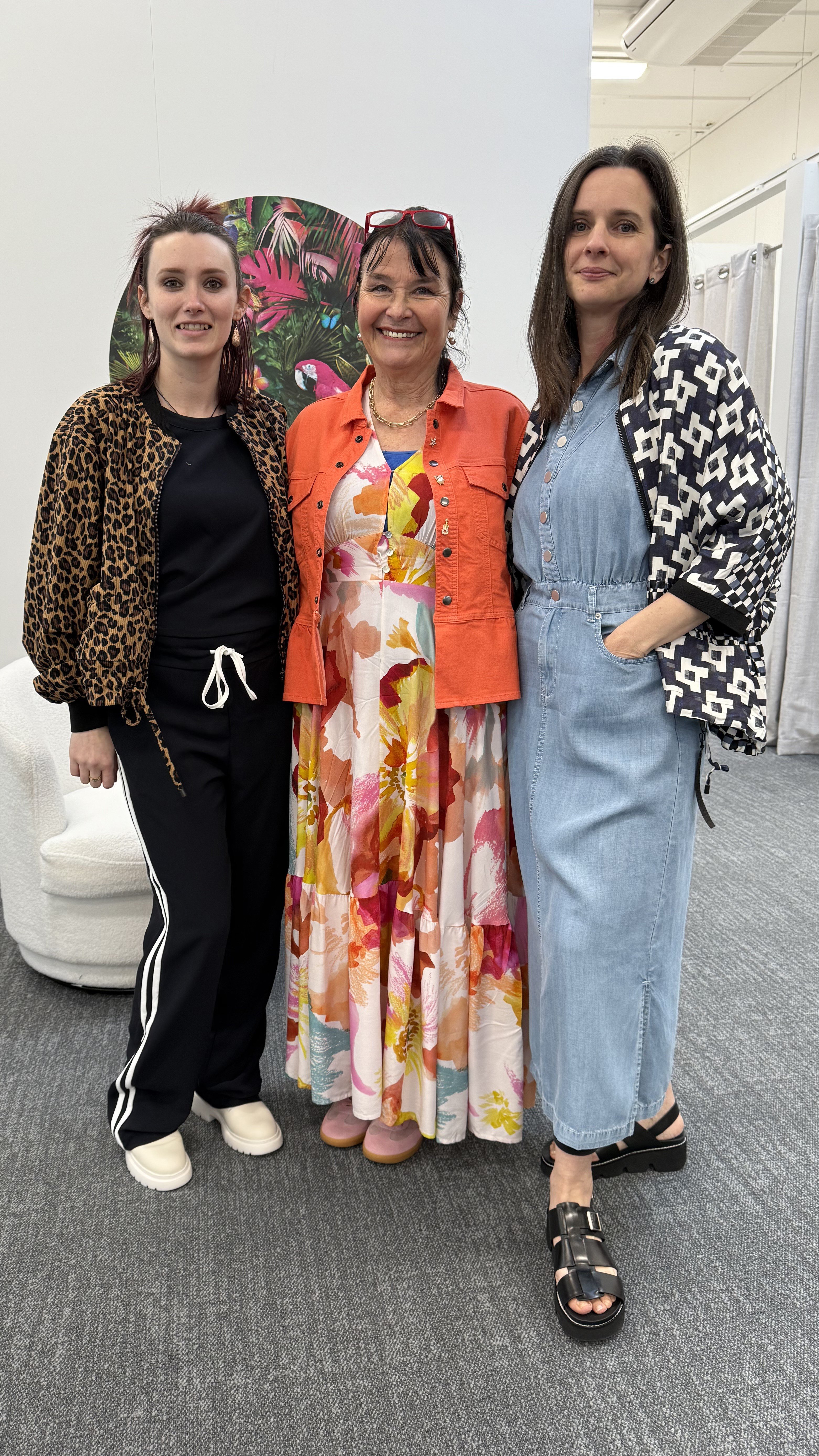 style items clothing on different bodies